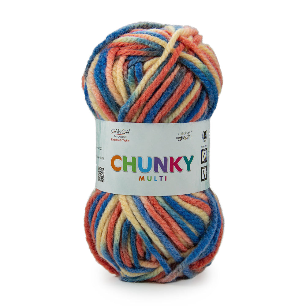 Chunky Multicolor Yarn