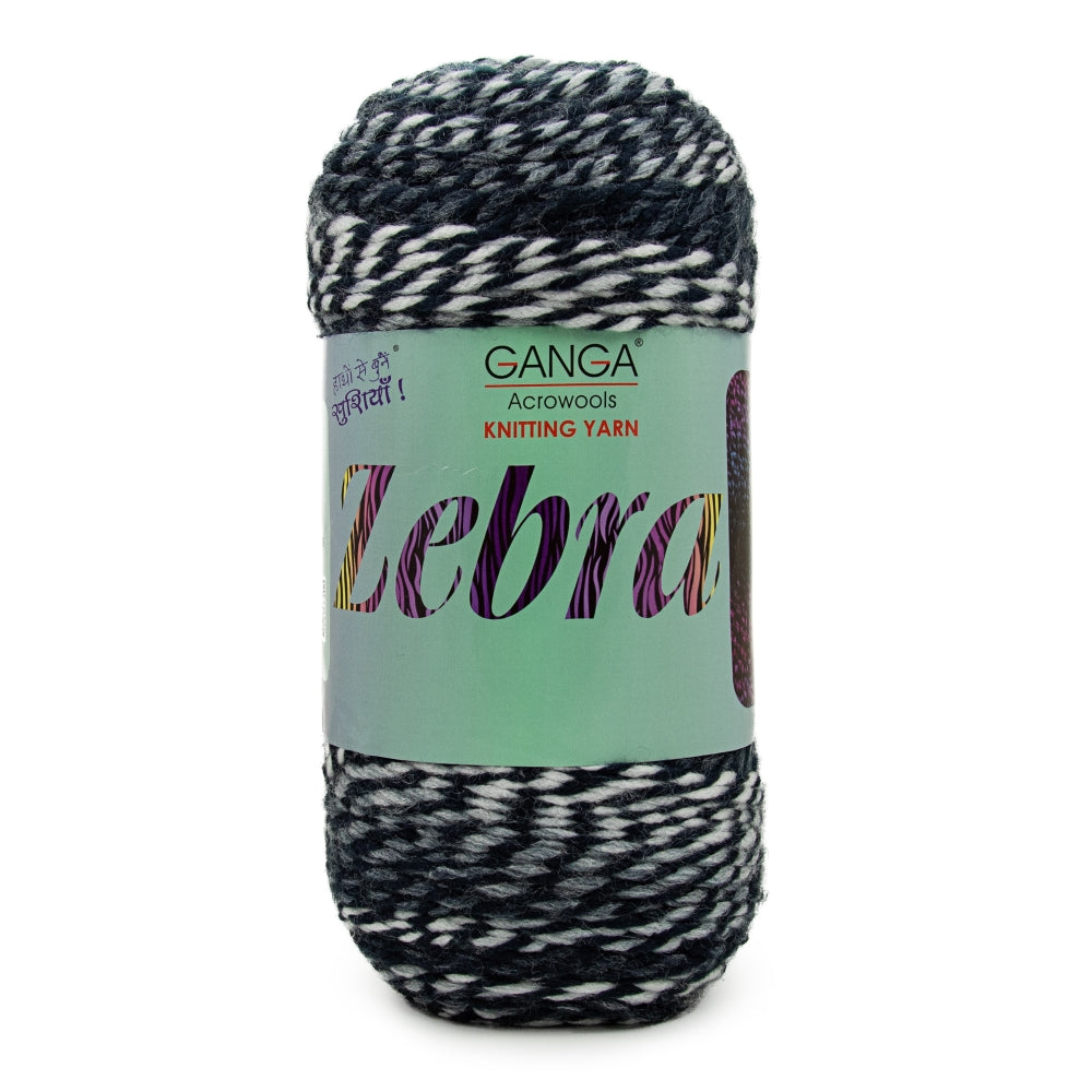 Zebra Multicolor Knitting Yarn