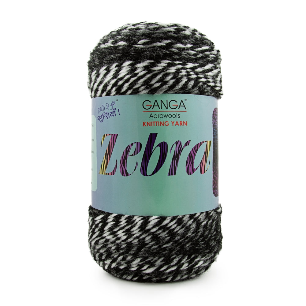 Zebra Multicolor Knitting Yarn