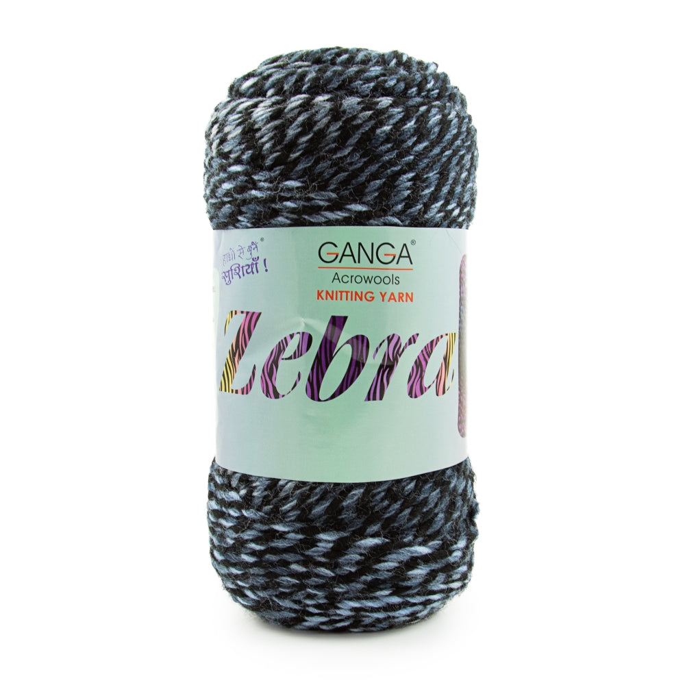 Zebra Multicolor Knitting Yarn