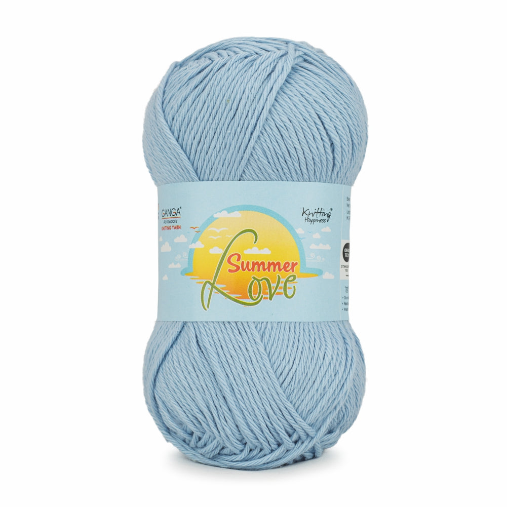 Summer Love Knitting Yarn Pack of 3 balls (50 g * 3 = 150 g)