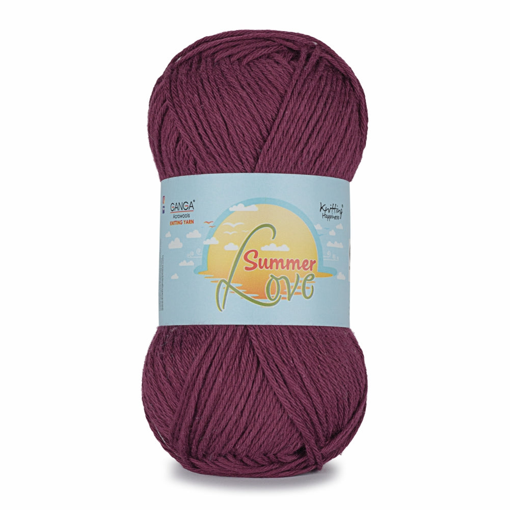 Summer Love Knitting Yarn Pack of 3 balls (50 g * 3 = 150 g)