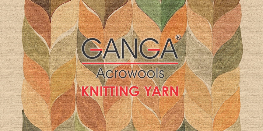 Ganga Acrowools Knitting Yarn