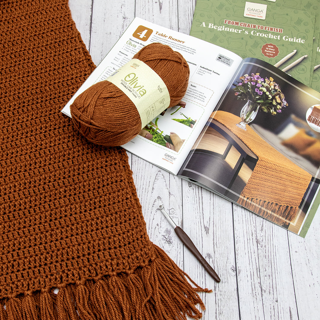 Crochet Guide with 10 Easy Patterns