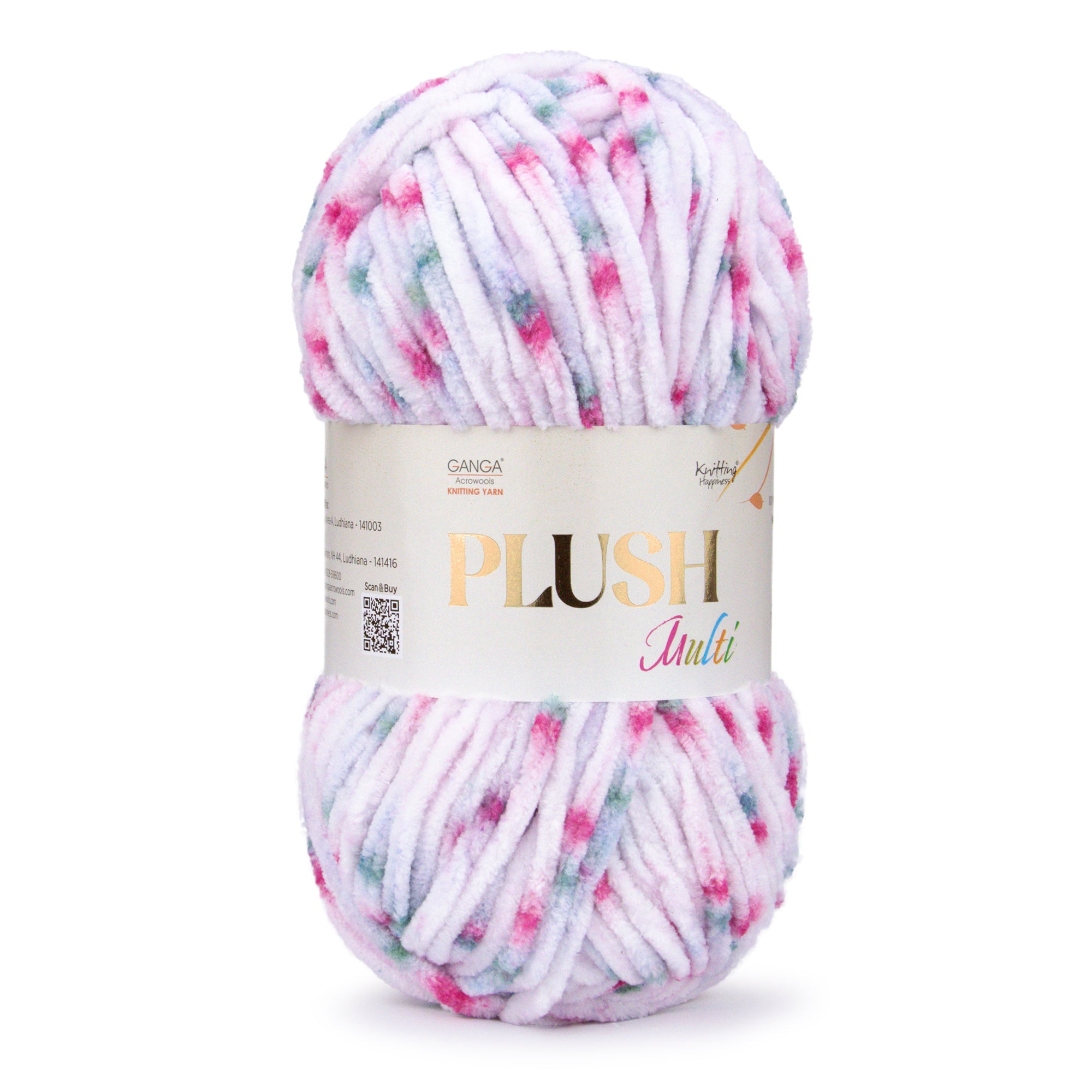 Plush Multi Luxurious Chenille Yarn