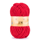 Plush Luxurious Chenille Yarn Pack of 2 balls (100 g * 2 = 200 g)