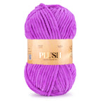 Plush Luxurious Chenille Yarn Pack of 2 balls (100 g * 2 = 200 g)