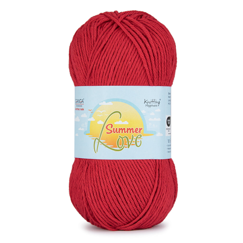 Summer Love Knitting Yarn Pack of 3 balls (50 g * 3 = 150 g)