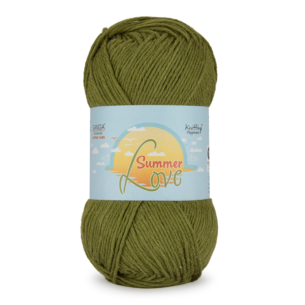 Summer Love Knitting Yarn Pack of 3 balls (50 g * 3 = 150 g)