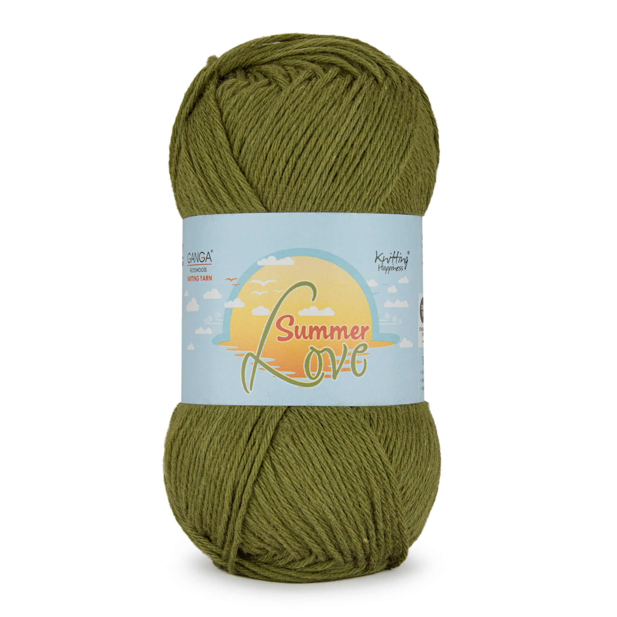 Summer Love Knitting Yarn Pack of 3 balls (50 g * 3 = 150 g)