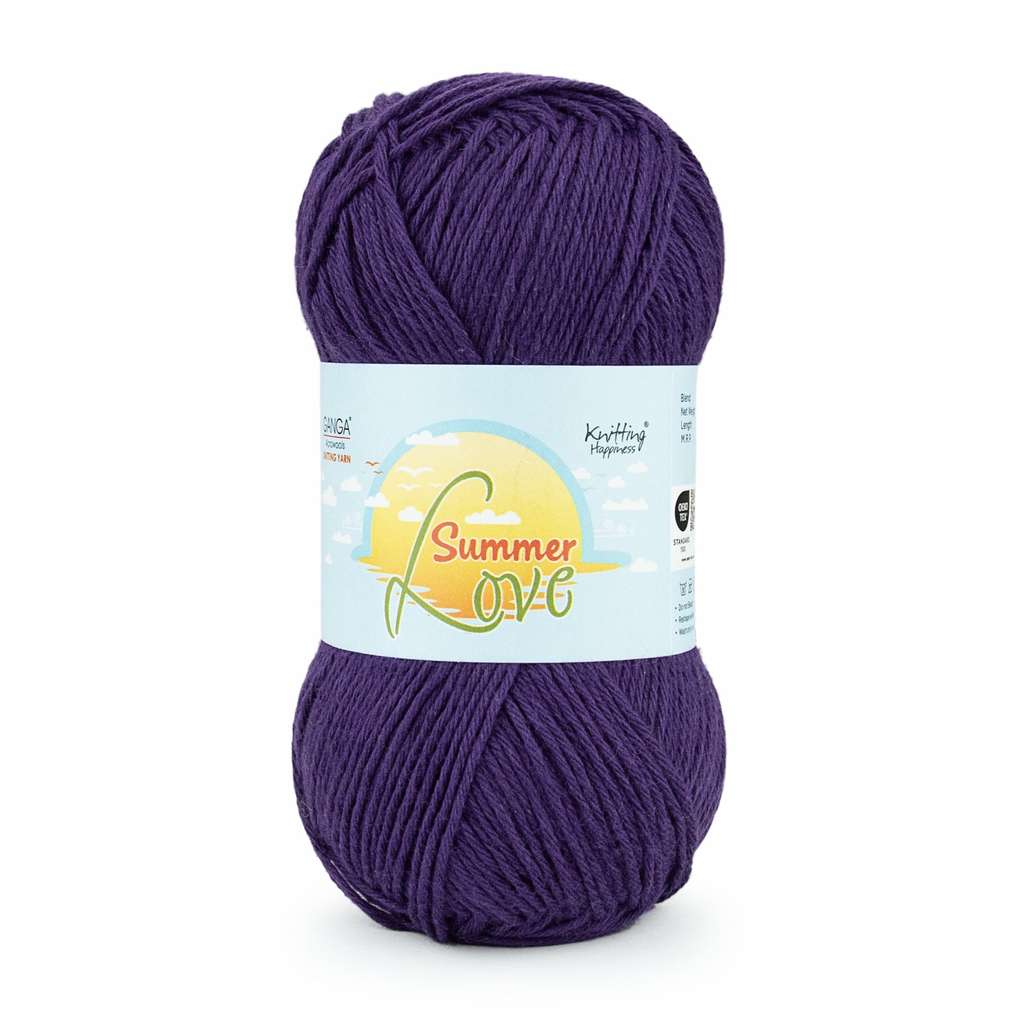 Summer Love Knitting Yarn Pack of 3 balls (50 g * 3 = 150 g)