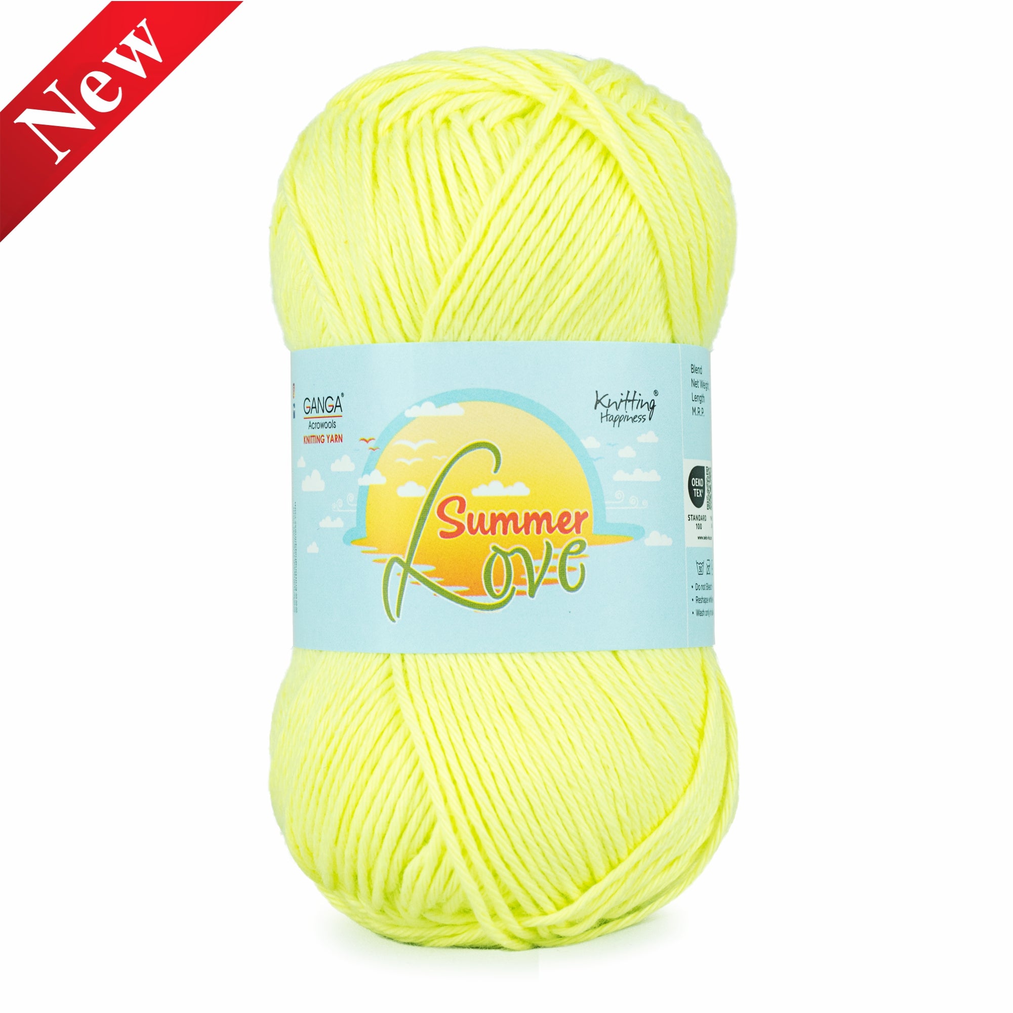 Summer Love Knitting Yarn Pack of 3 balls (50 g * 3 = 150 g)