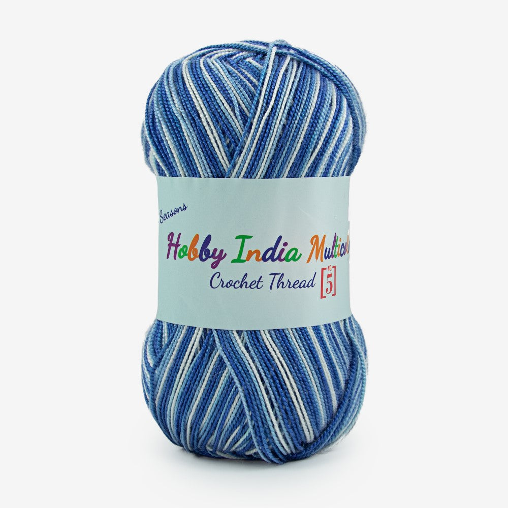 Hobby India Multicolor Crochet Thread