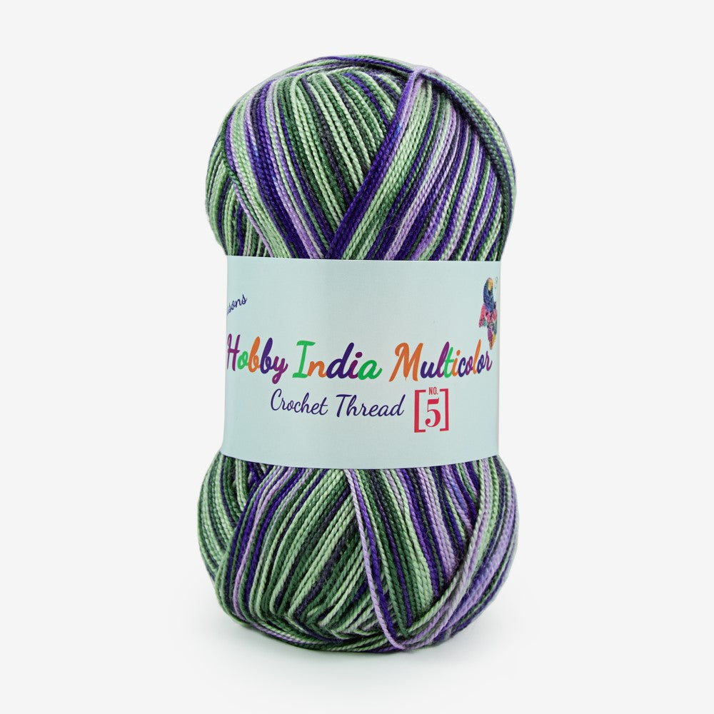 Hobby India Multicolor Crochet Thread