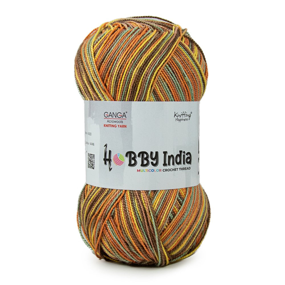 Hobby India Multicolor Crochet Thread