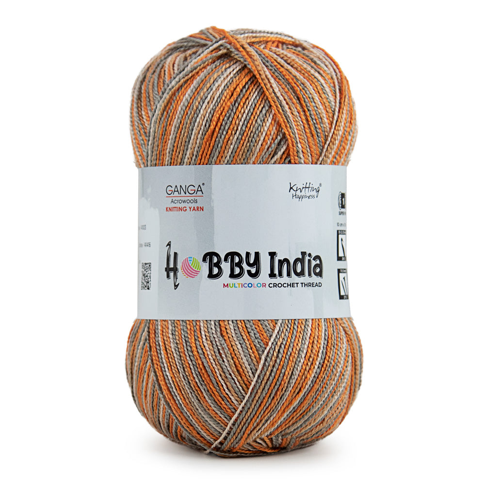 Hobby India Multicolor Crochet Thread