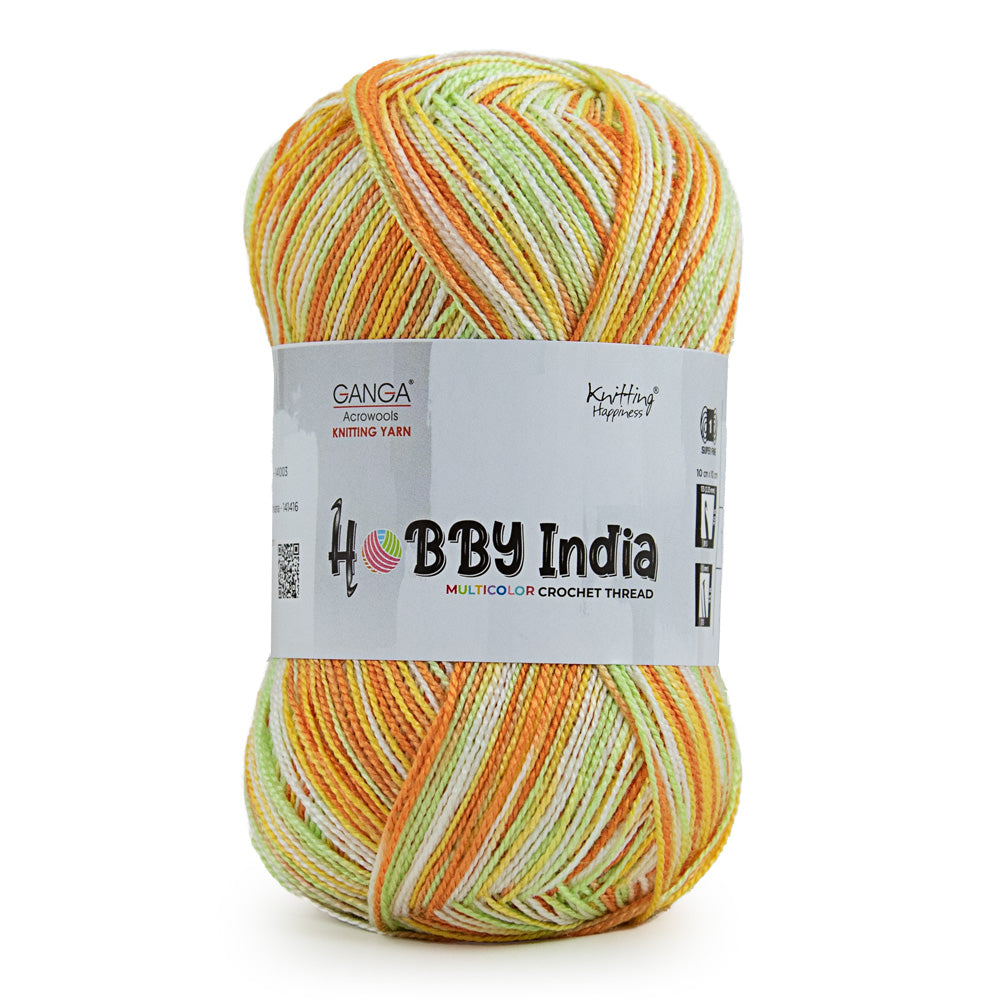Hobby India Multicolor Crochet Thread