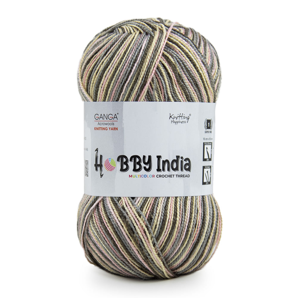 Hobby India Multicolor Crochet Thread