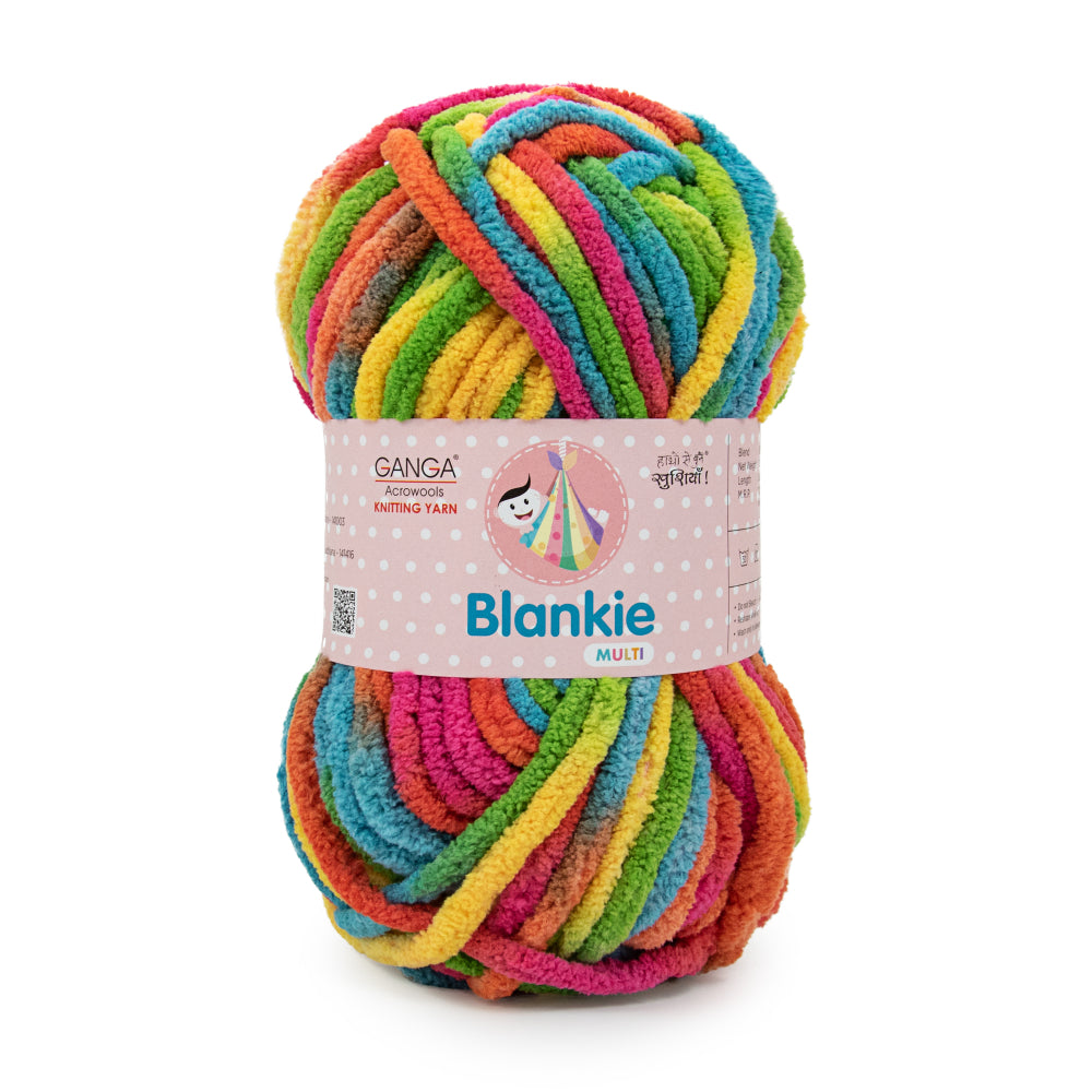 Blankie Multicolor Knitting Yarn