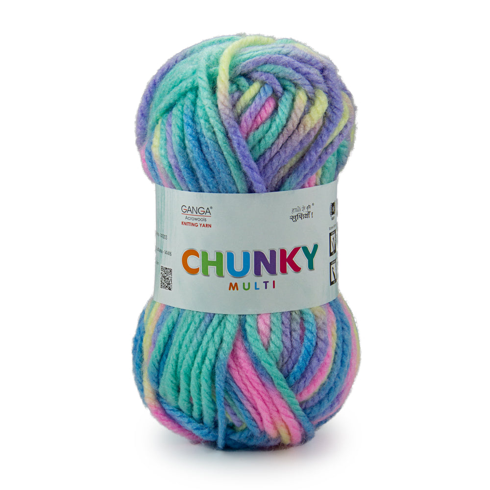 Chunky Multicolor Yarn