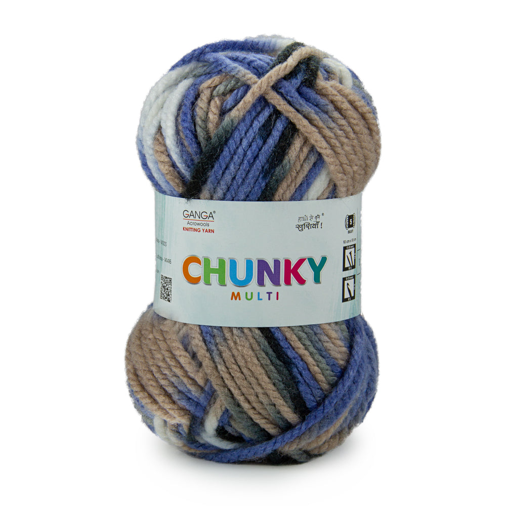 Chunky Multicolor Yarn