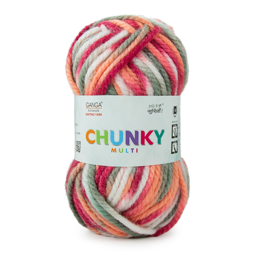 Chunky Multicolor Yarn