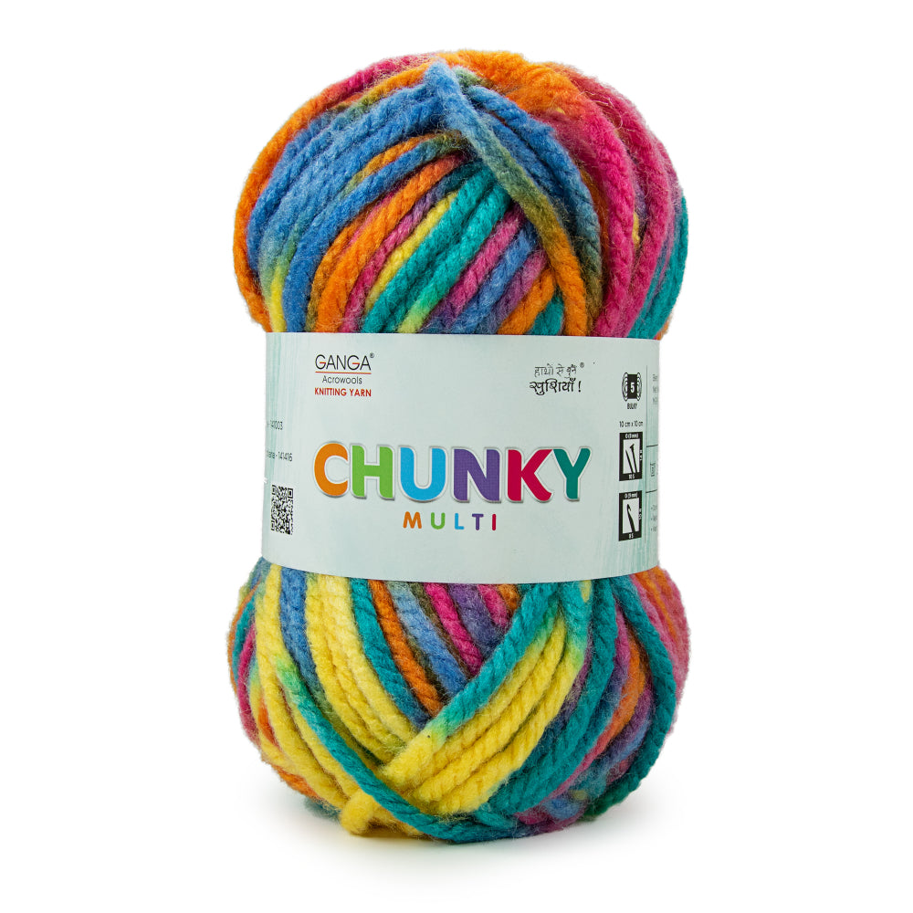 Chunky Multicolor Yarn