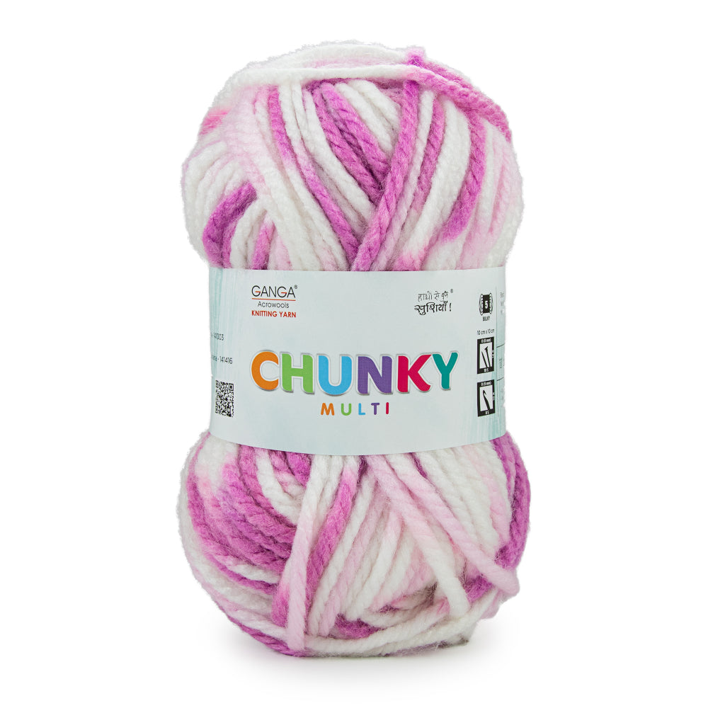 Chunky Multicolor Yarn