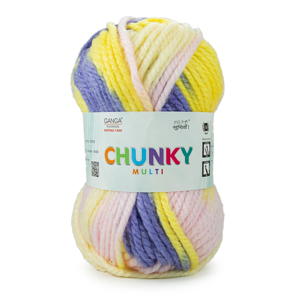 Chunky Multicolor Yarn