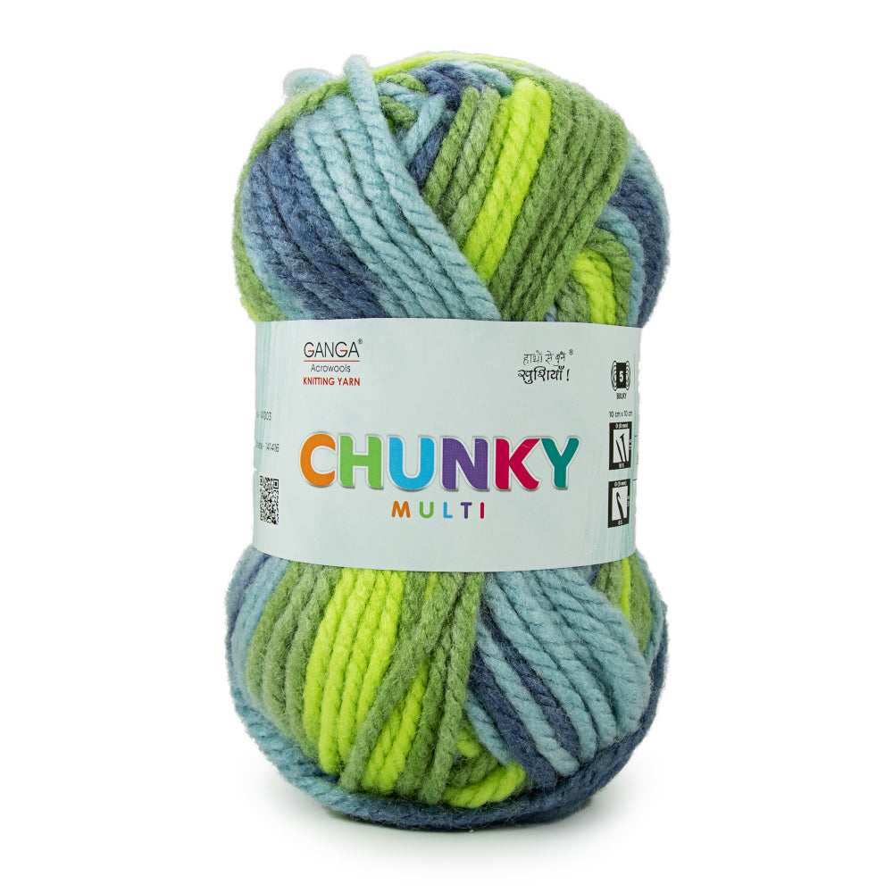 Chunky Multicolor Yarn