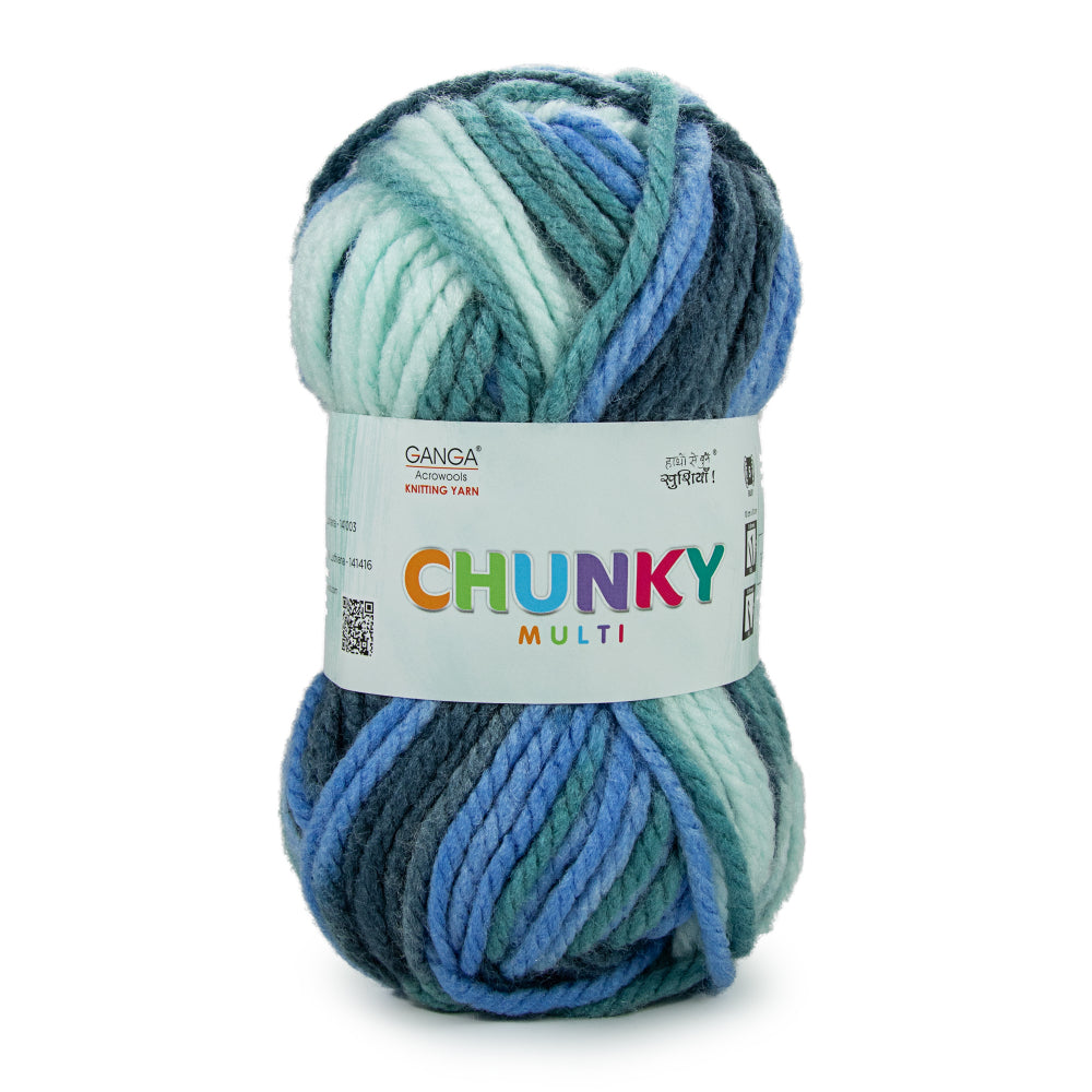 Chunky Multicolor Yarn