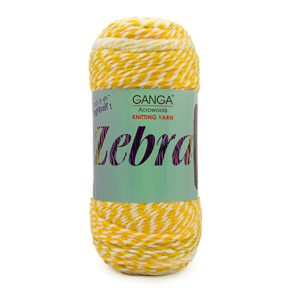 Zebra Multicolor Knitting Yarn