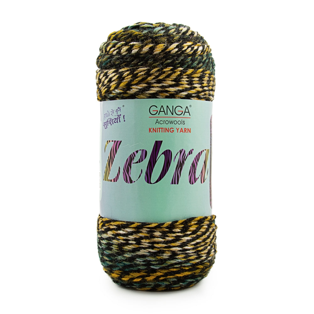 Zebra Multicolor Knitting Yarn