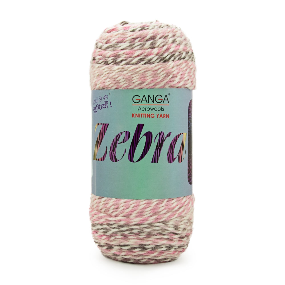 Zebra Multicolor Knitting Yarn