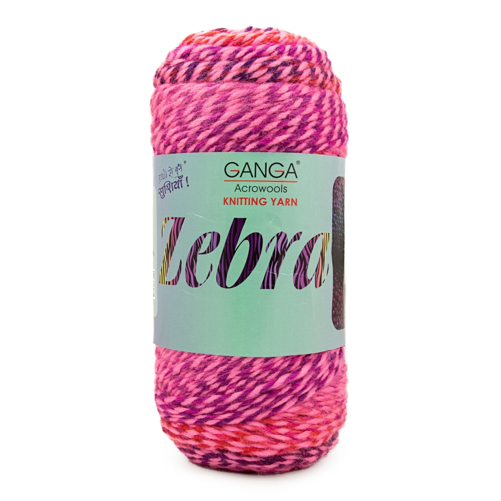 Zebra Multicolor Knitting Yarn