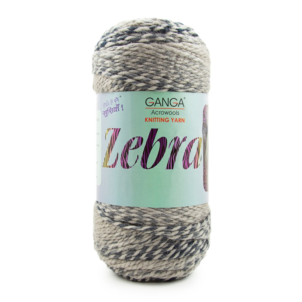 Zebra Multicolor Knitting Yarn
