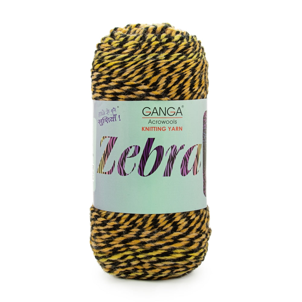 Zebra Multicolor Knitting Yarn
