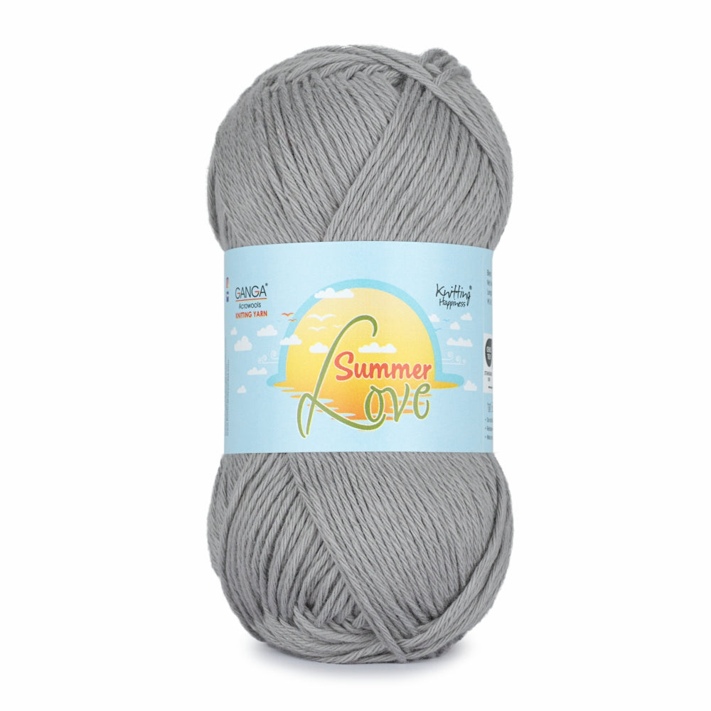 Summer Love Knitting Yarn Pack of 3 balls (50 g * 3 = 150 g)