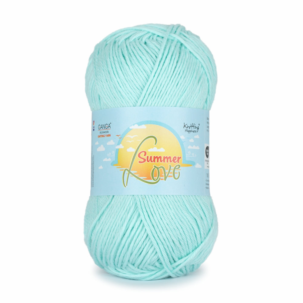 Summer Love Knitting Yarn Pack of 3 balls (50 g * 3 = 150 g)