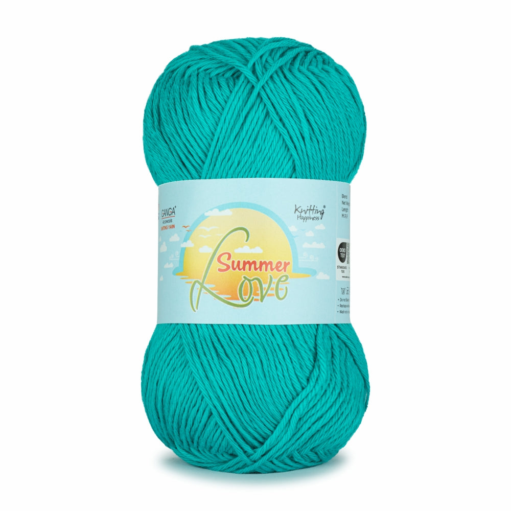 Summer Love Knitting Yarn Pack of 3 balls (50 g * 3 = 150 g)