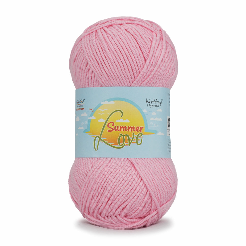 Summer Love Knitting Yarn Pack of 3 balls (50 g * 3 = 150 g)