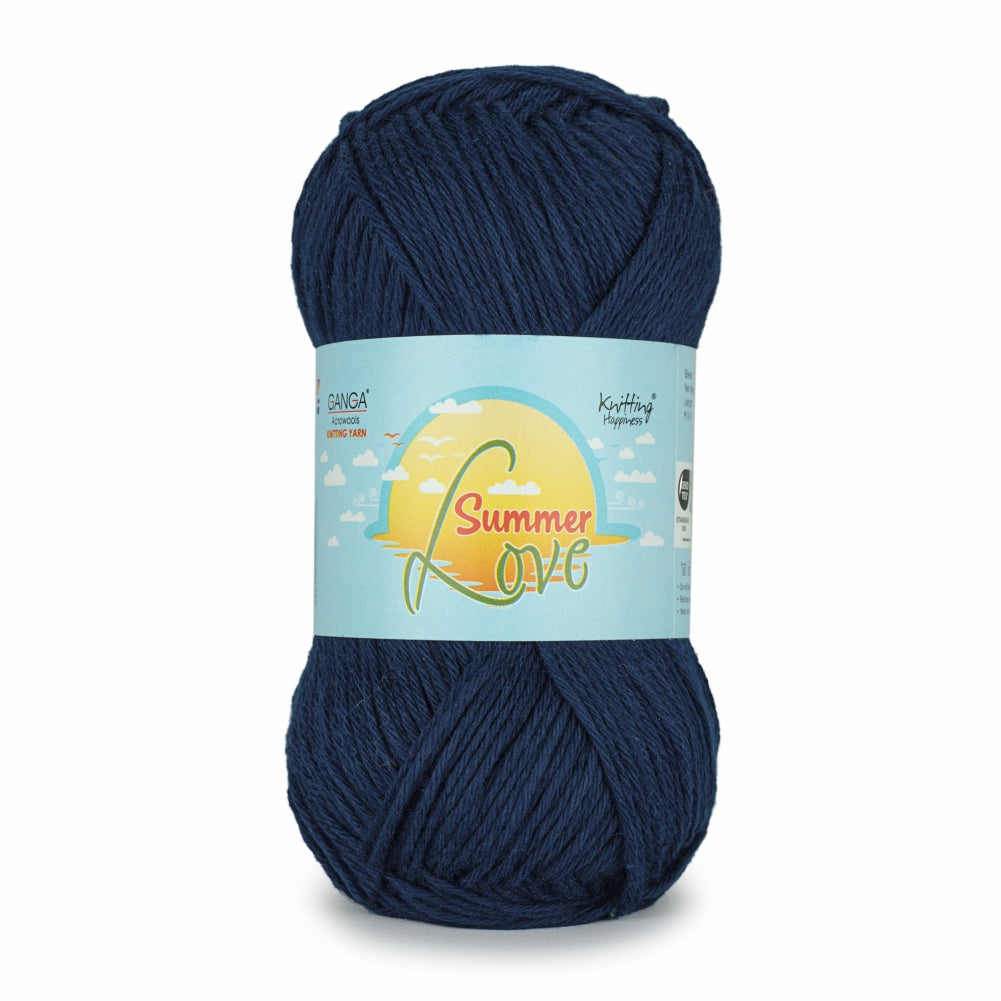 Summer Love Knitting Yarn Pack of 3 balls (50 g * 3 = 150 g)