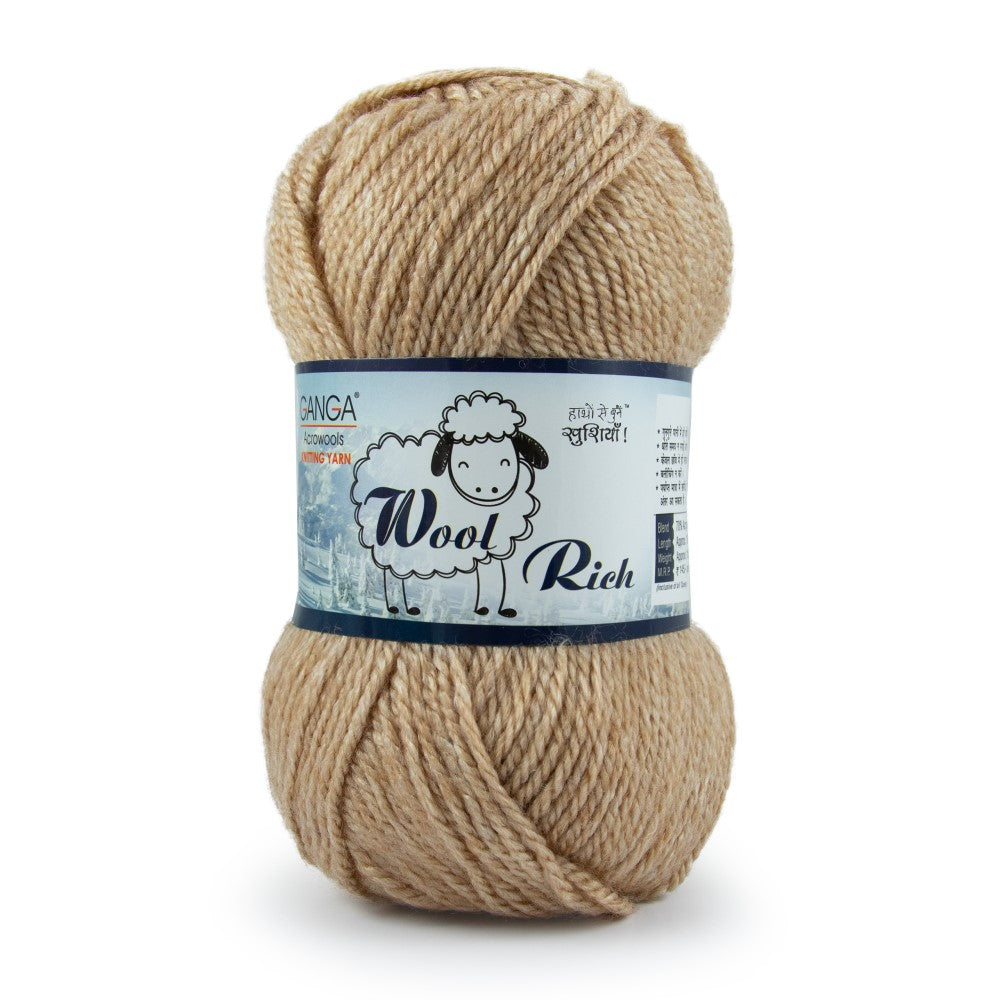 Wool Rich Knitting Yarn