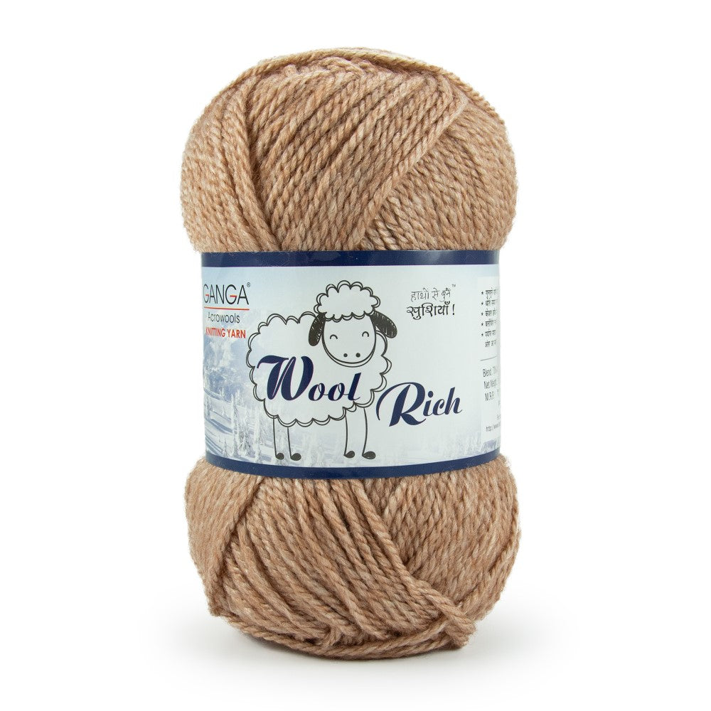 Wool Rich Knitting Yarn