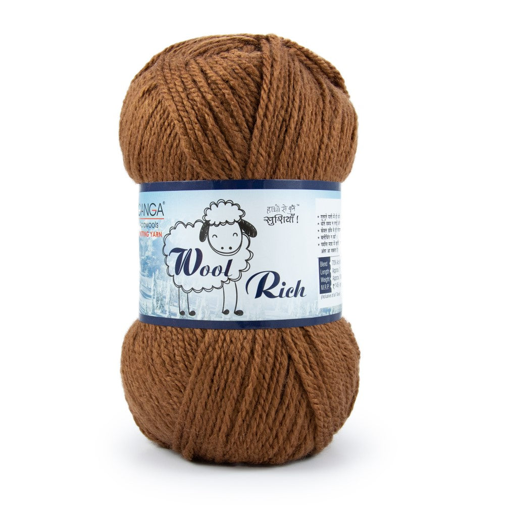 Wool Rich Knitting Yarn