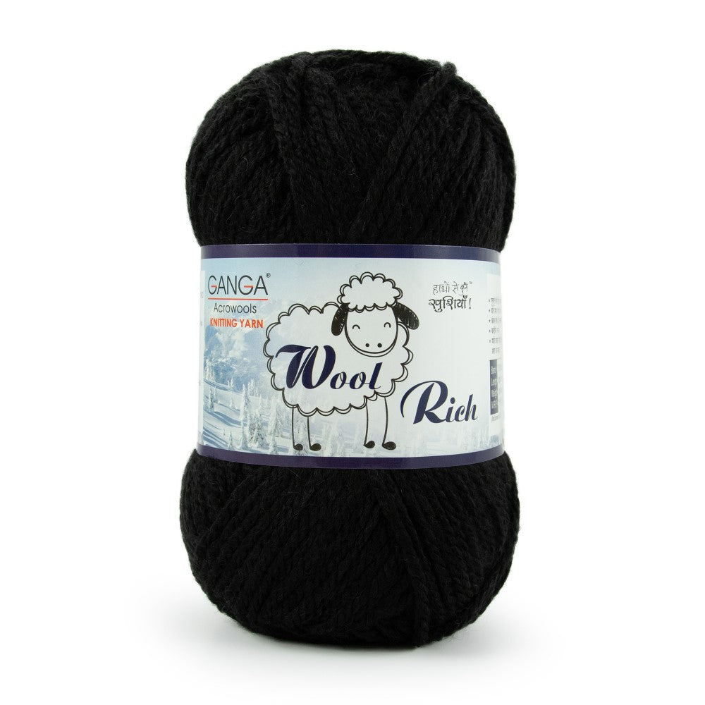 Wool Rich Knitting Yarn